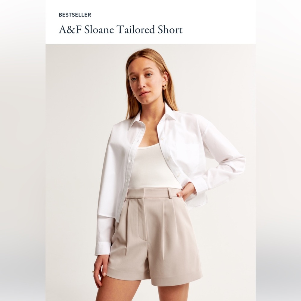 A&F Sloane tailored short
